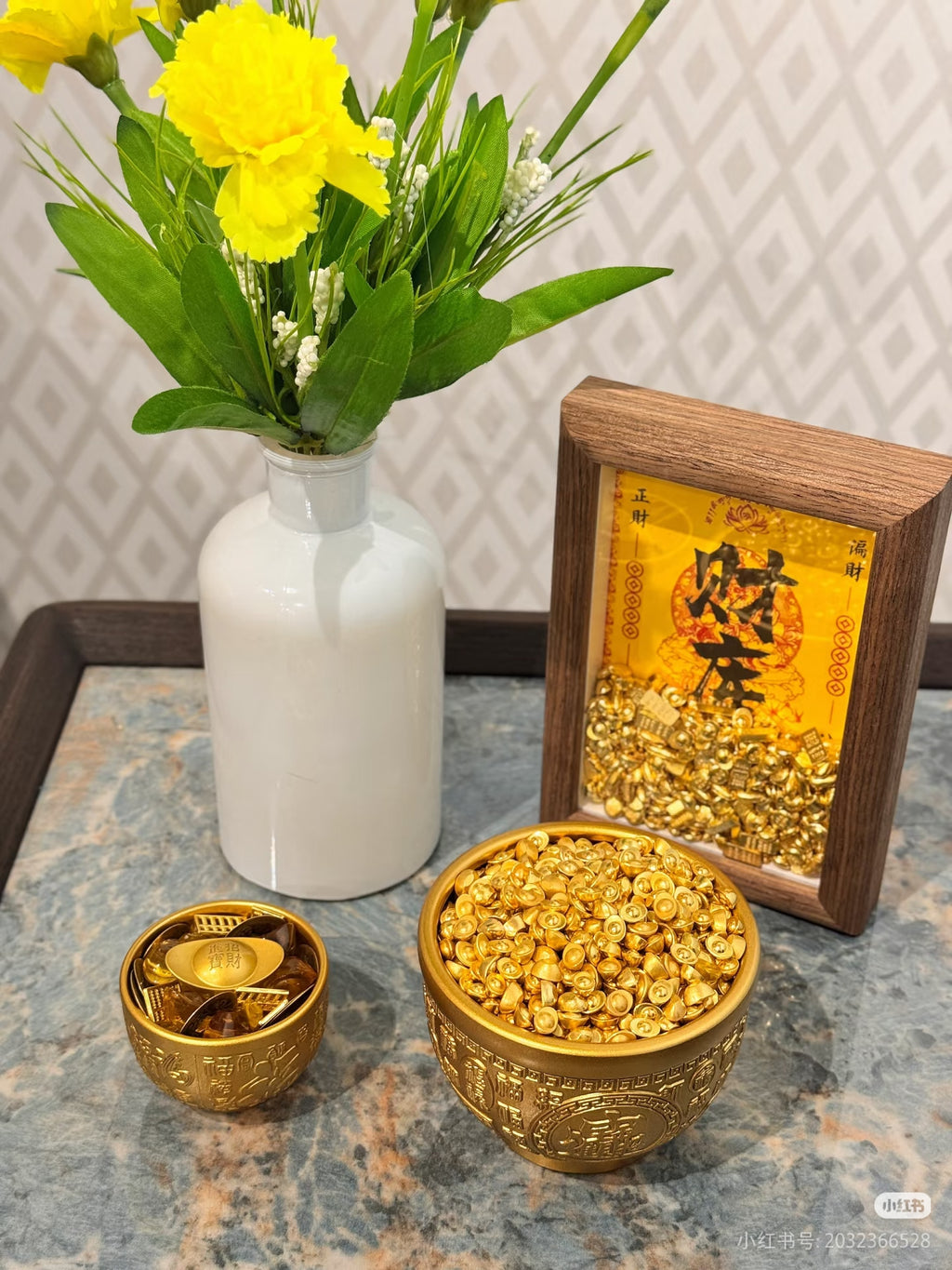 8cm copper uncovered treasure bowl